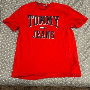 Red used Tommy t shirt